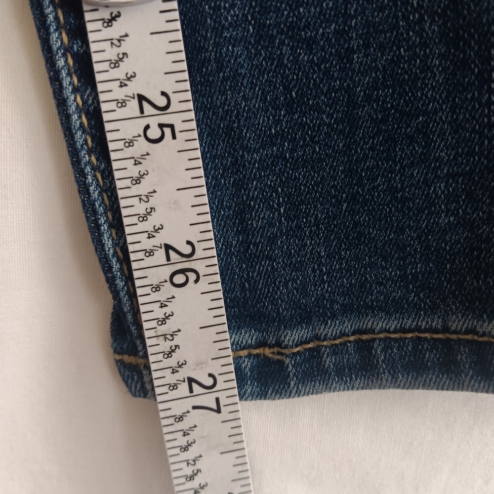 Lucky Brand Jeans Women’s Size 4/27 A Ava Skinny Mid Rise Blue Denim Stretch - Picture 8 of 11